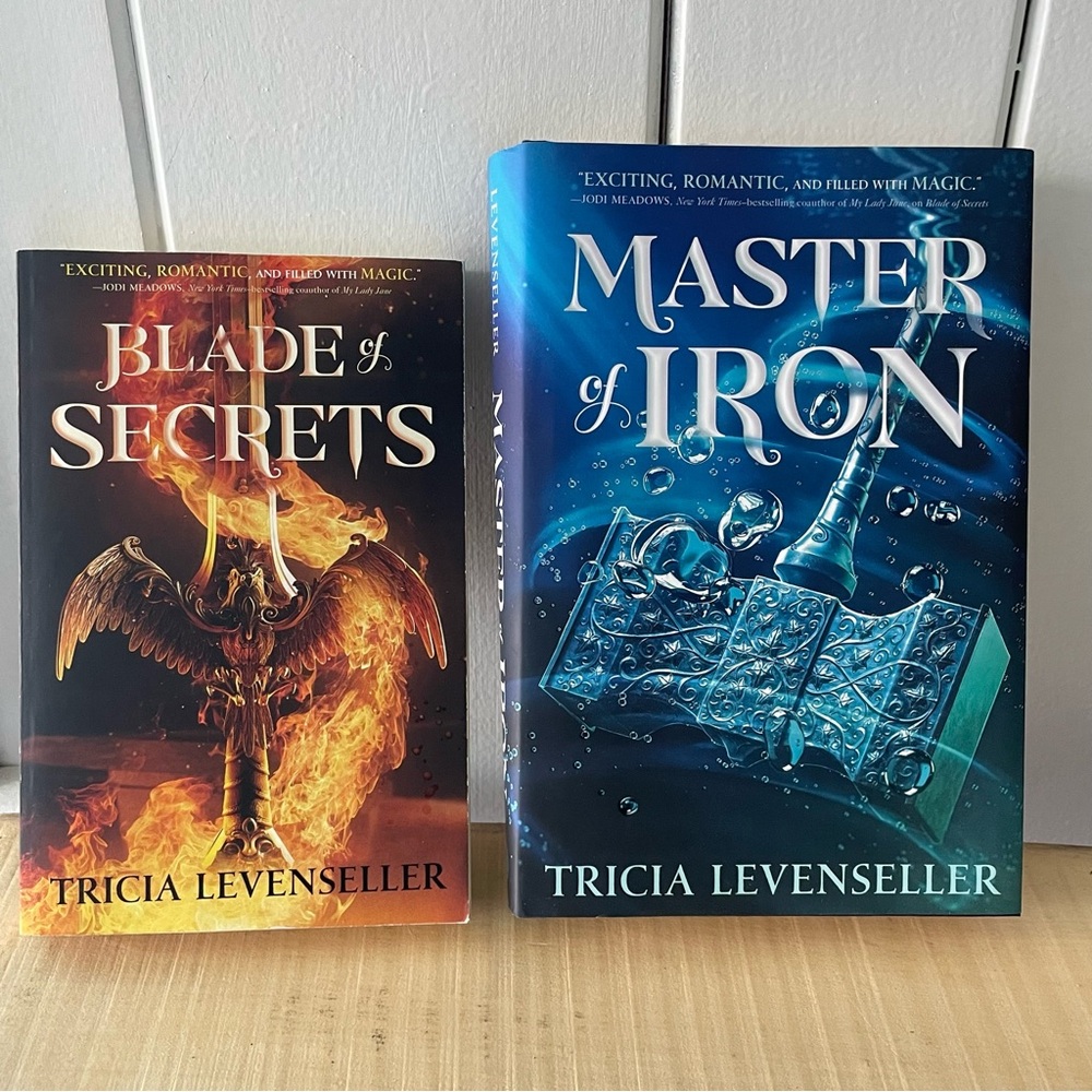 $20 SALE Romantasy Duo Blade of Secrets & Master of Iron Book Teen Fiction Books